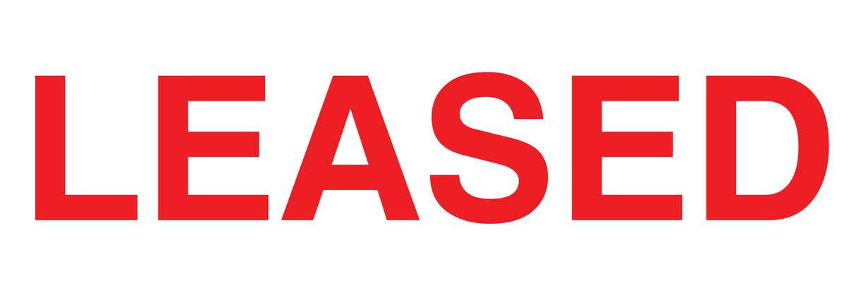LEASED Sticker