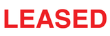 LEASED Sticker