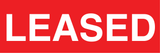 LEASED Sticker
