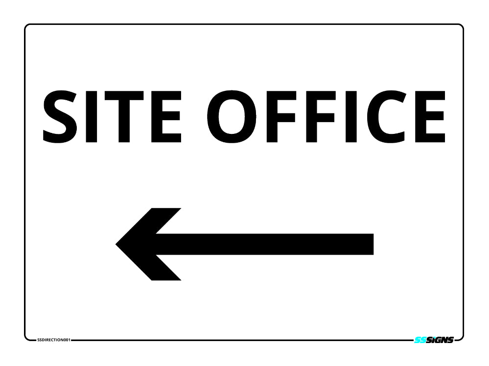 Site Safety Sign - SSDirection001