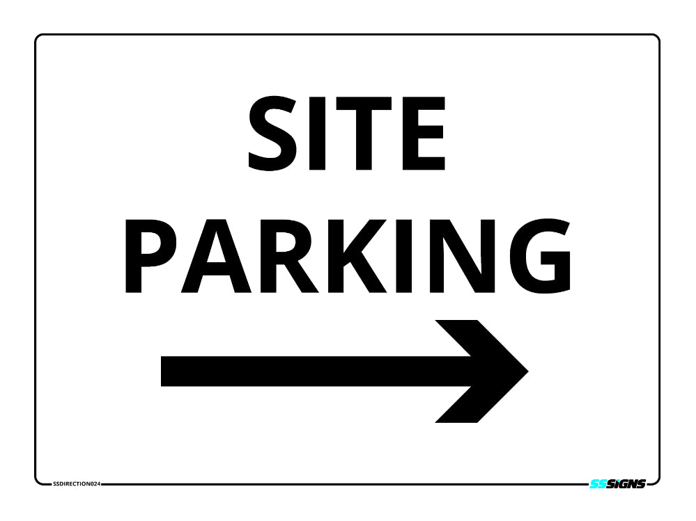 Site Safety Sign - SSDirection024