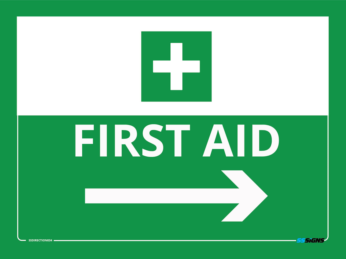 Site Safety Sign - SSDirection034
