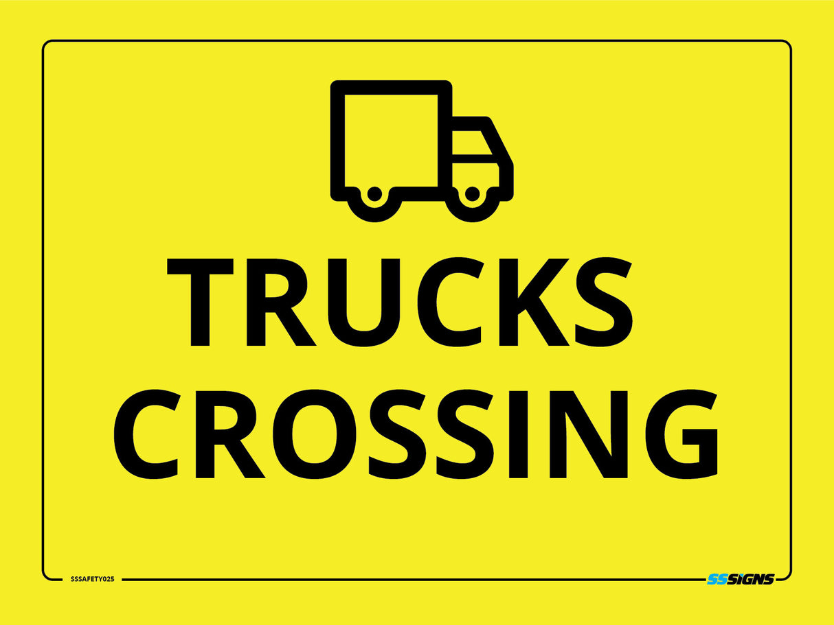 Trucks Crossing - SSSafety025