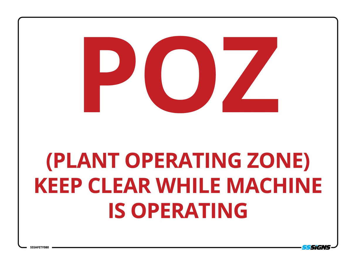 POZ - Keep Clear - SSSafety080