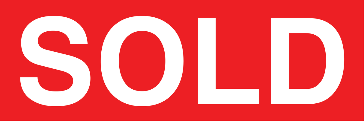 Sold Sticker