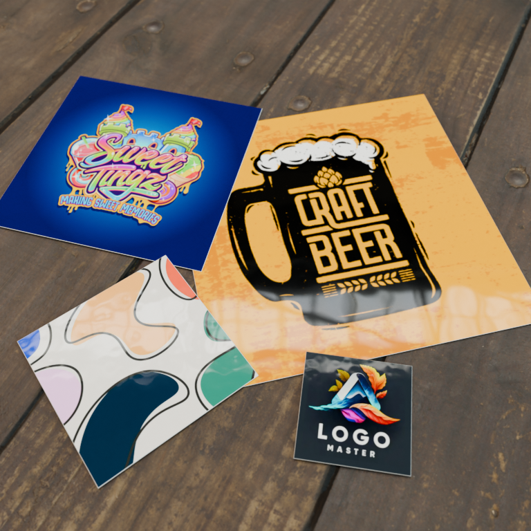 Square Sticker Sign Custom Sticker | Square Shape | SS Signs