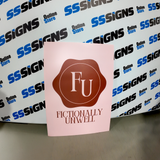 Corflute Sign - 420mm x 594mm  A2