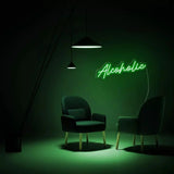 "Alcoholic" Neon Sign - NeonHub