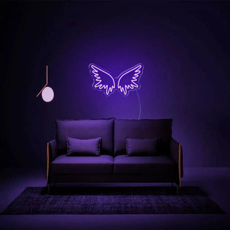 "Angel Wings" Neon Sign - SS Signs Online
