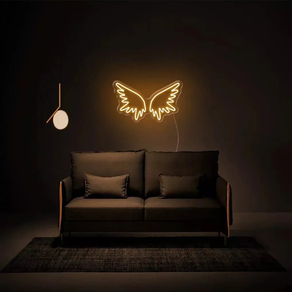 "Angel Wings" Neon Sign - SS Signs Online