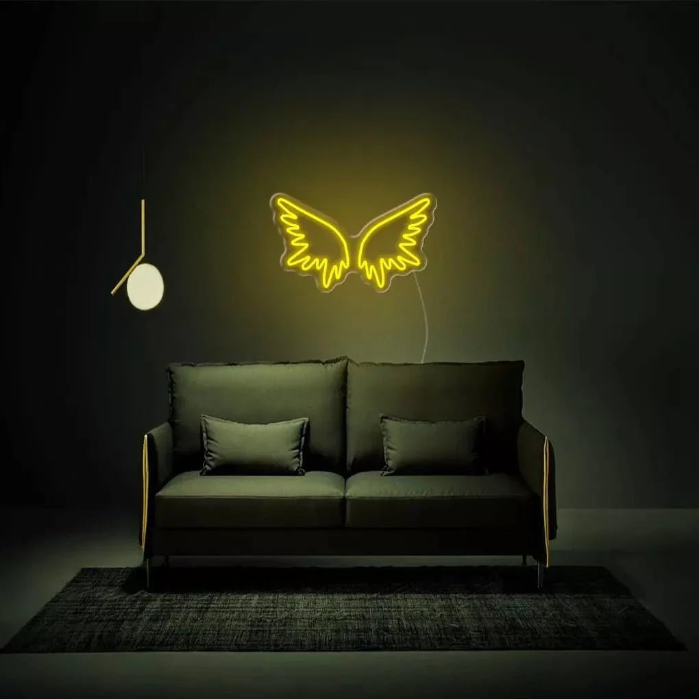 "Angel Wings" Neon Sign - SS Signs Online