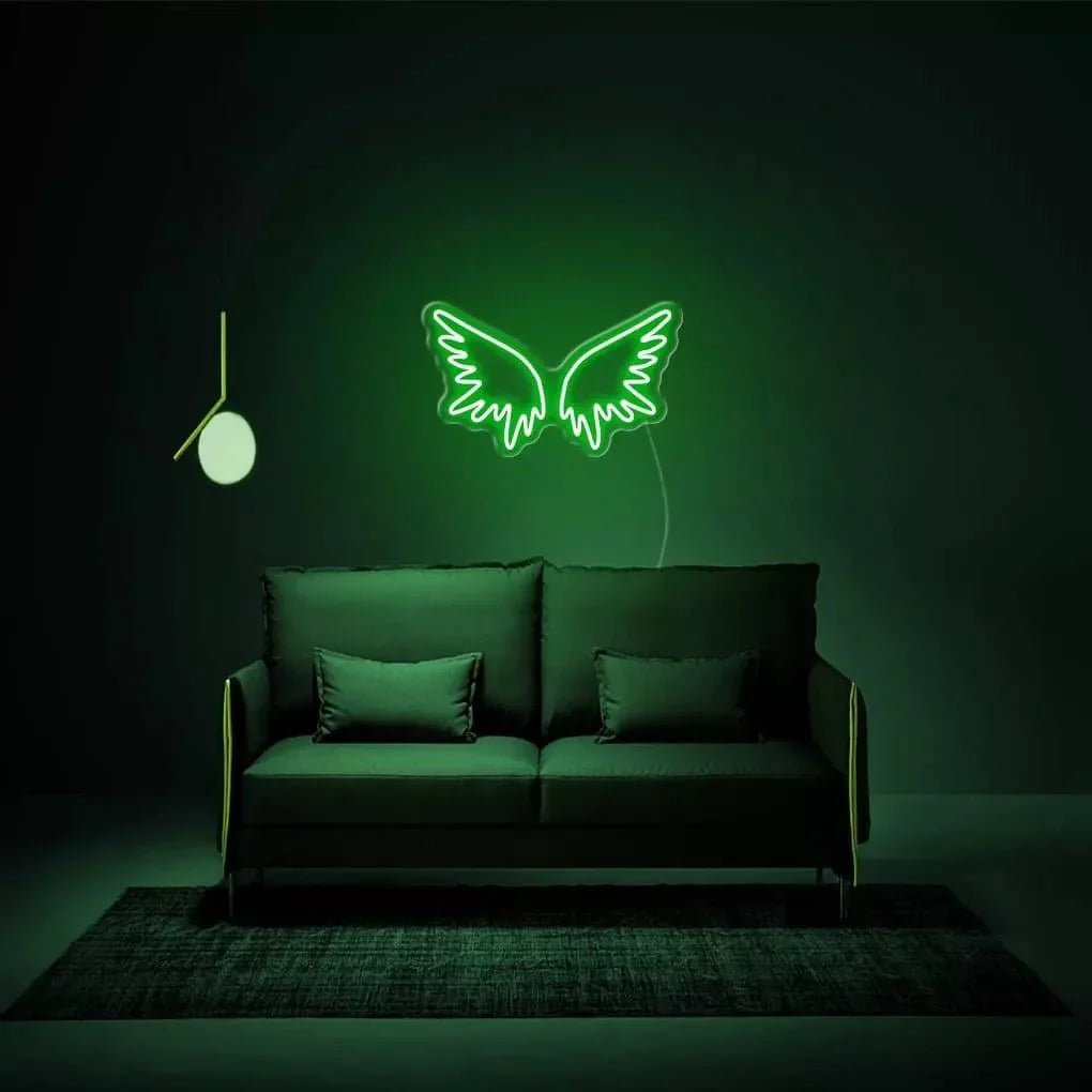 "Angel Wings" Neon Sign - SS Signs Online