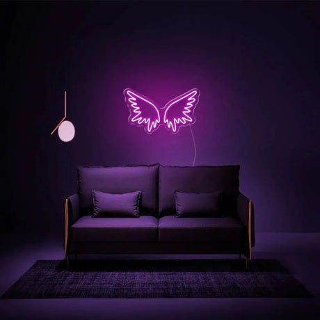 "Angel Wings" Neon Sign - SS Signs Online