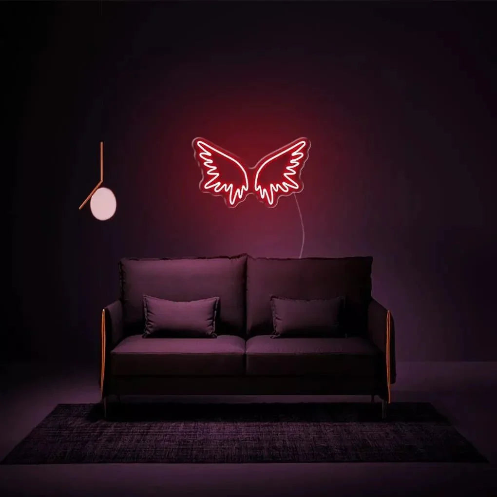 "Angel Wings" Neon Sign - NeonHub