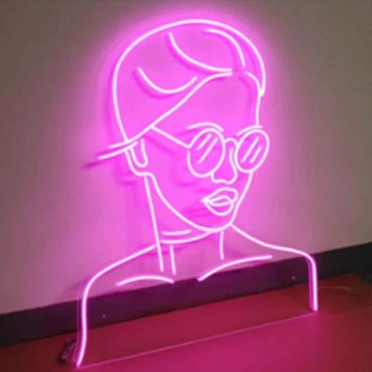 "Girl Shades" Neon Sign