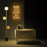 "Babe You Look So Cool" Neon Sign - NeonHub