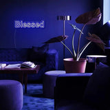 "Blessed" Neon Sign - SS Signs Online