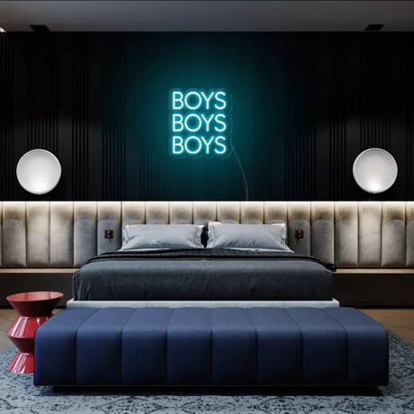 "Boys" Neon Sign - SS Signs Online