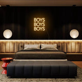 "Boys" Neon Sign - NeonHub