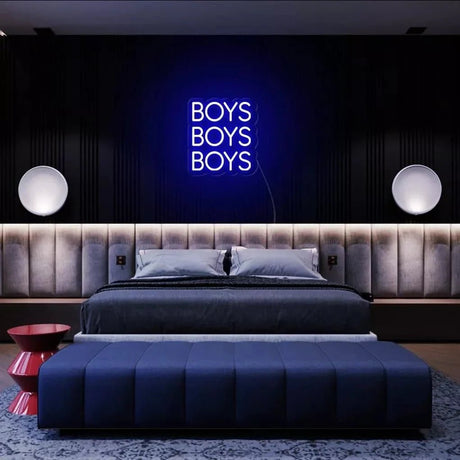 "Boys" Neon Sign - SS Signs Online