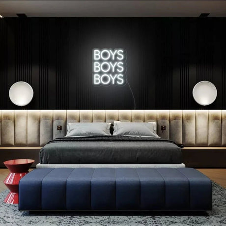 "Boys" Neon Sign - SS Signs Online