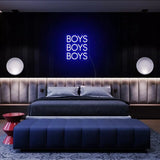 "Boys" Neon Sign - NeonHub