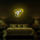 "Broken Heart" Neon Sign - NeonHub