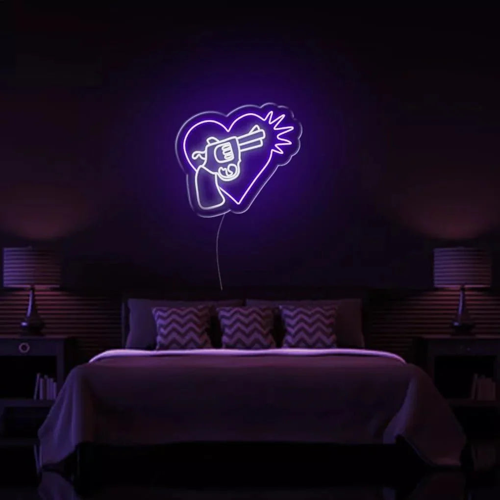 "Broken Heart" Neon Sign - NeonHub