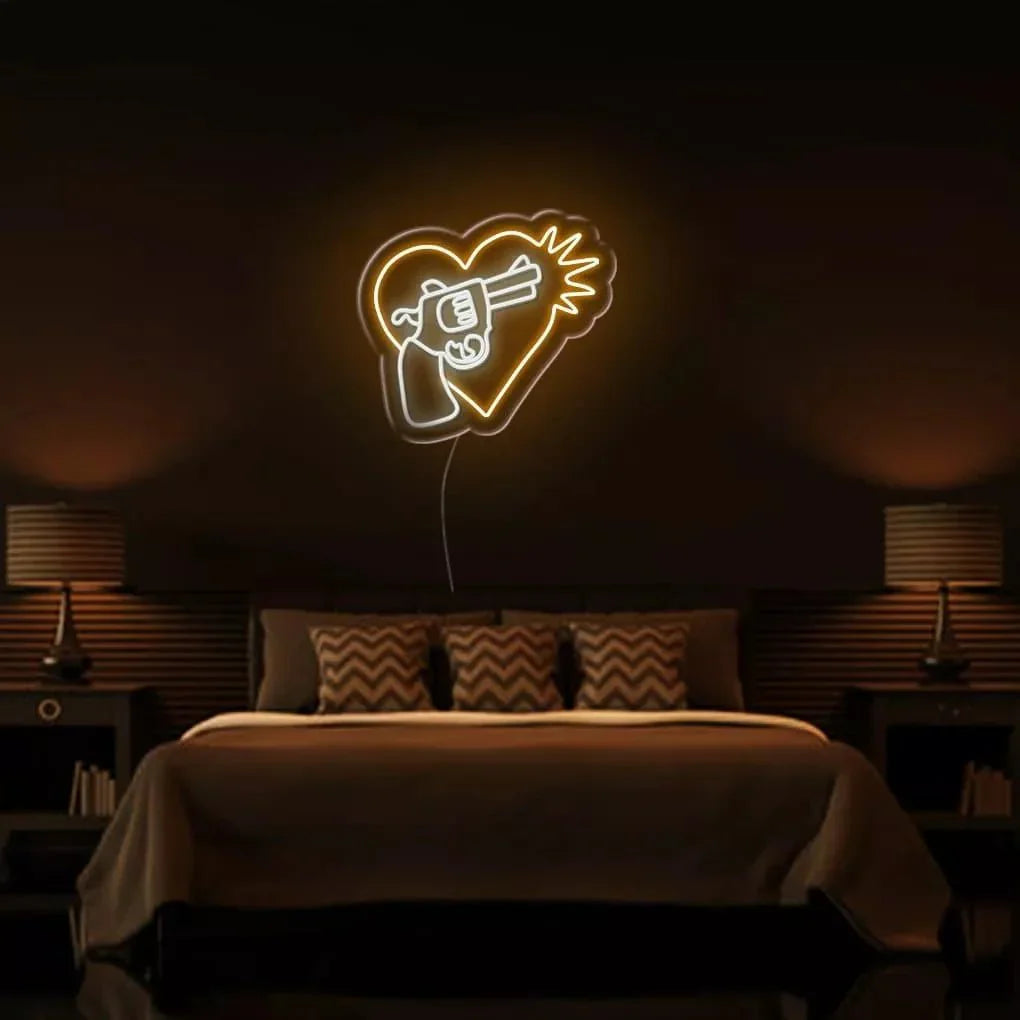 "Broken Heart" Neon Sign - NeonHub