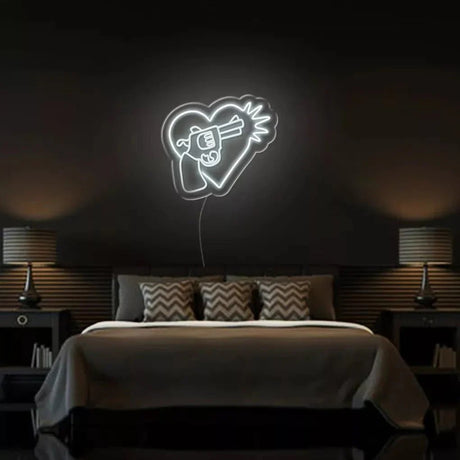 "Broken Heart" Neon Sign - SS Signs Online