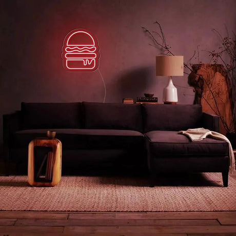"Burger" Neon Sign - SS Signs Online