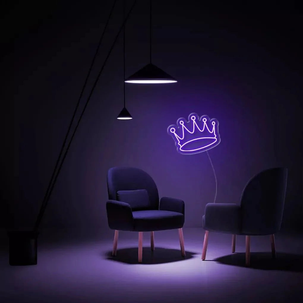 "Crown" Neon Sign - NeonHub