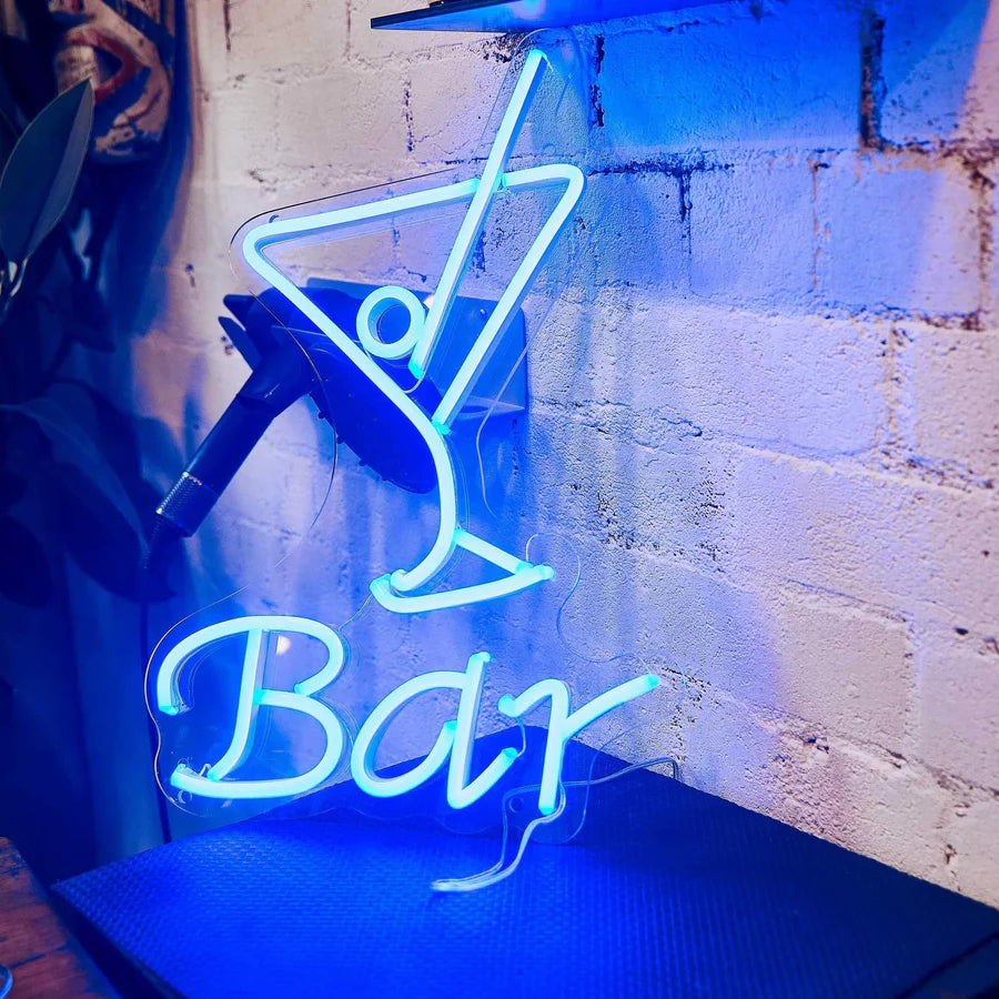 "Bar Martini" Neon Sign