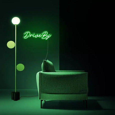 "Drive By" Neon Sign - SS Signs Online