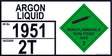 Emergency Information Panel - Argon Liquid - Storage - SS Signs Online