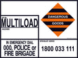 Emergency Information Panel - Multiload - Transport - SS Signs Online