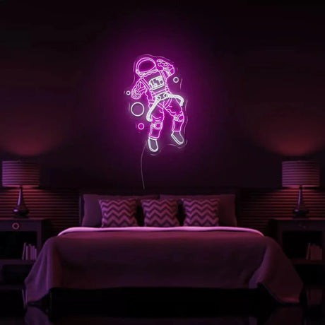 "Floating In Space" Neon Sign - NeonHub