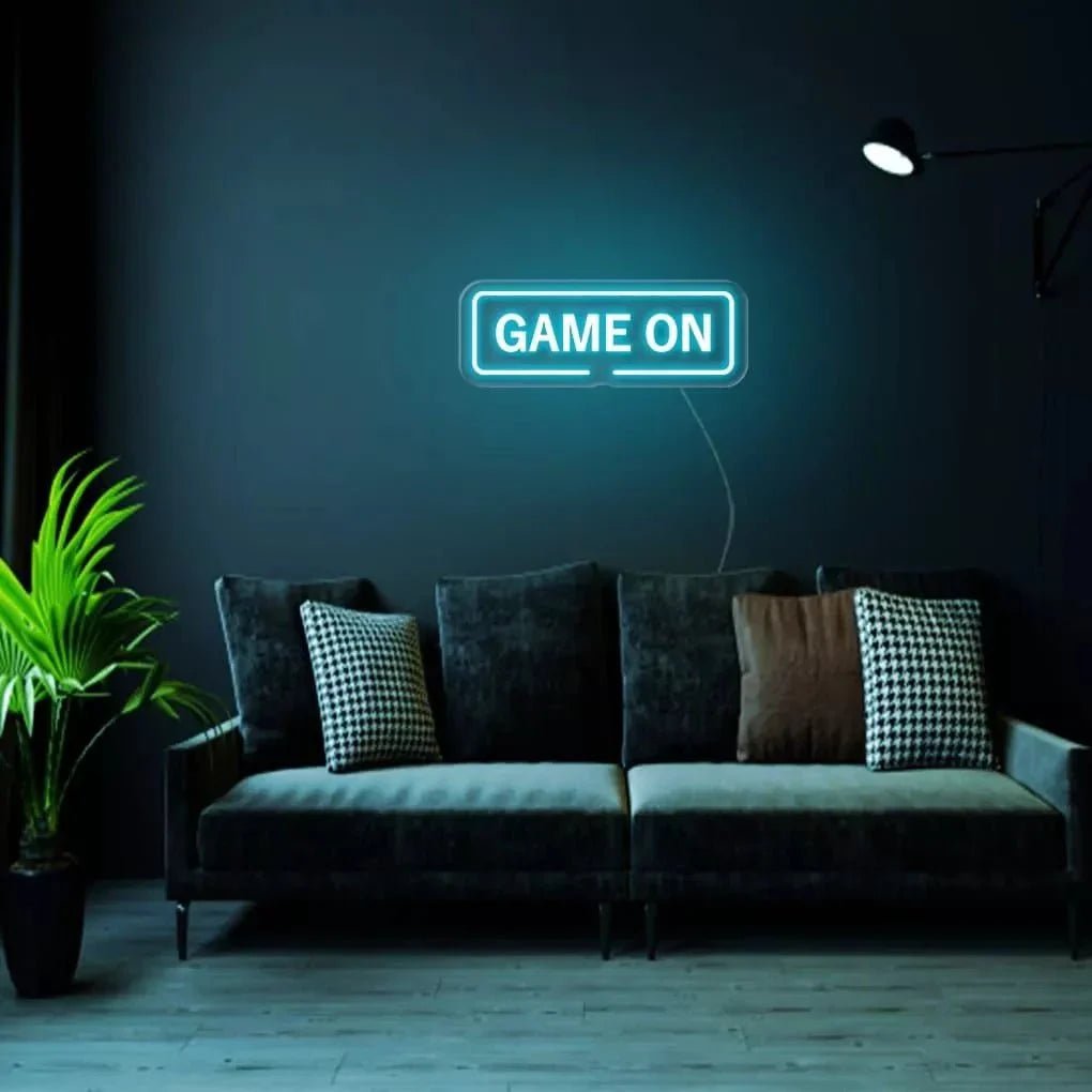 "Game On" Neon Sign - SS Signs Online