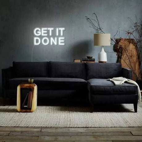 "Get It Done" Neon Sign - SS Signs Online