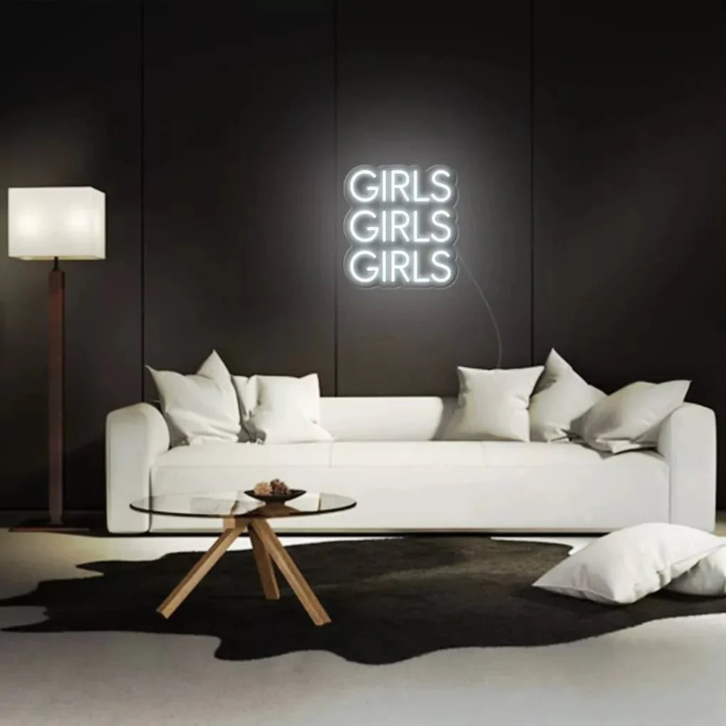 "GIRLS" Neon Sign - NeonHub