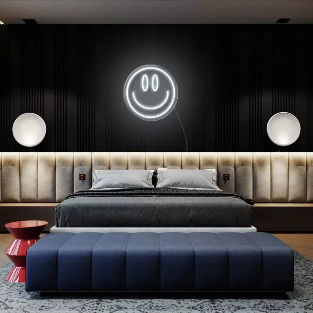 "Happy Emoji" Neon Sign - SS Signs Online
