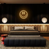"Happy Emoji" Neon Sign - SS Signs Online