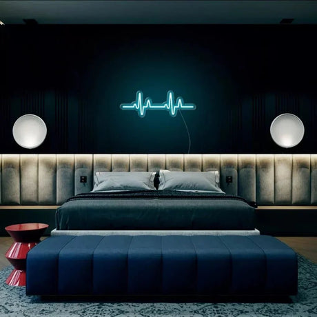 "Heart Beat" Neon Sign - SS Signs Online