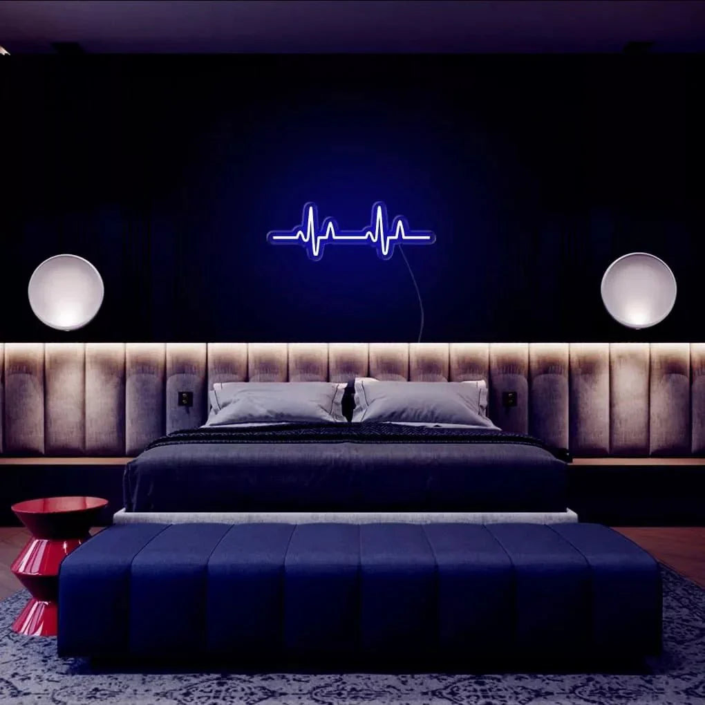 "Heart Beat" Neon Sign - NeonHub