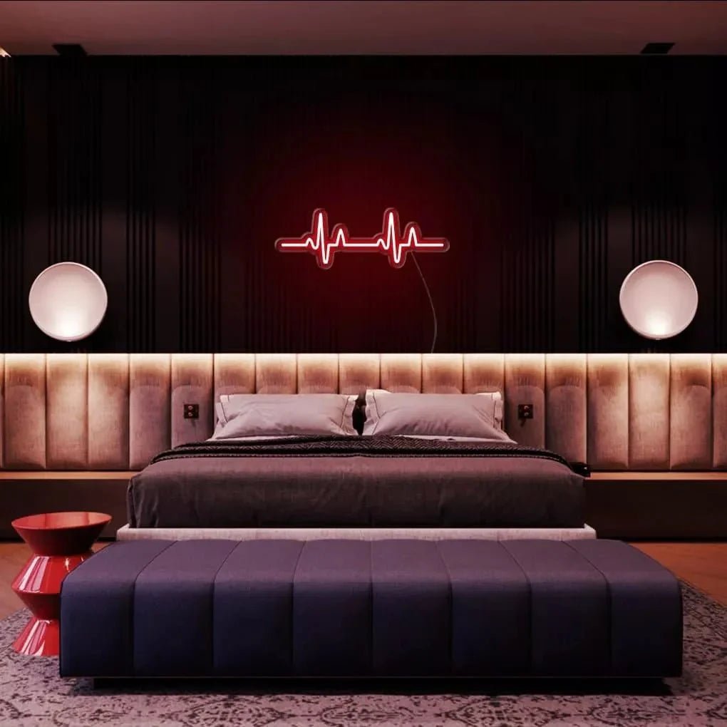 "Heart Beat" Neon Sign - SS Signs Online