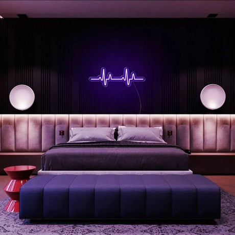 "Heart Beat" Neon Sign - SS Signs Online