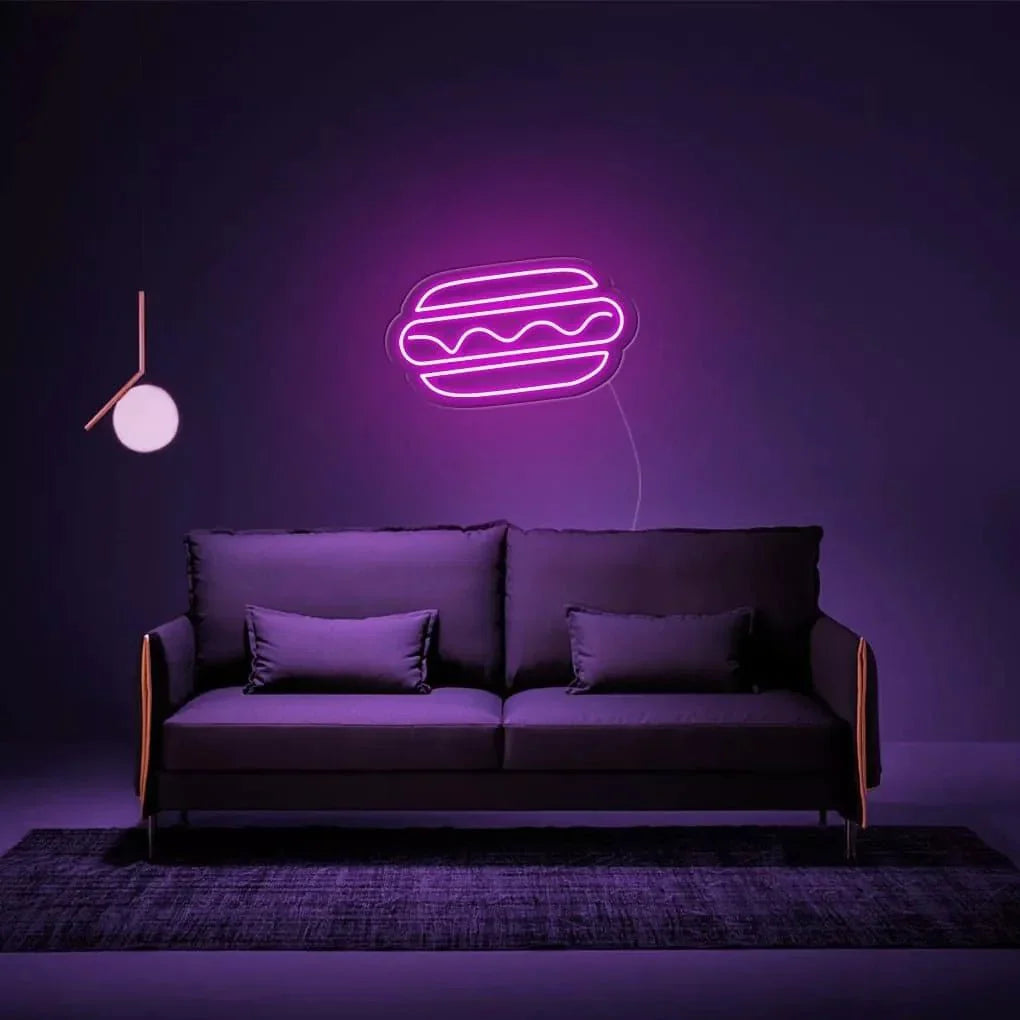 "Hotdog" Neon Sign - NeonHub