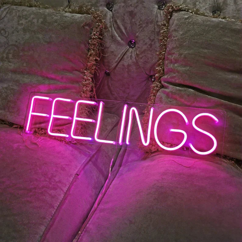 "FEELINGS" Neon Sign