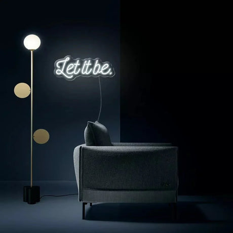 "Let It Be." Neon Sign - NeonHub