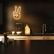 "Peace Fingers" Neon Sign - SS Signs Online